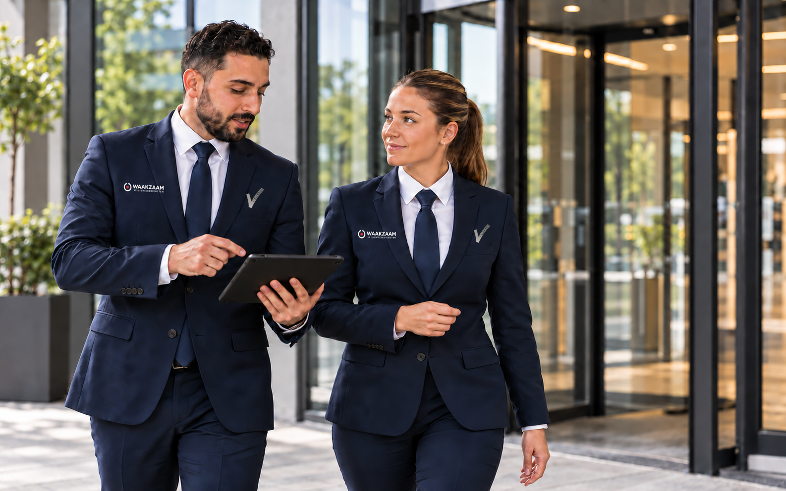 Beveiligingsmedewerker op locatie voor flexibele inzet